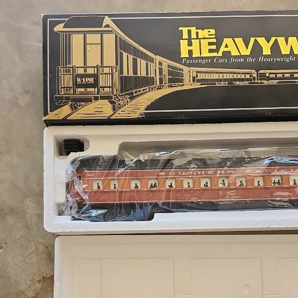 Orange and Black Model Train Car - Picture 3 of 6